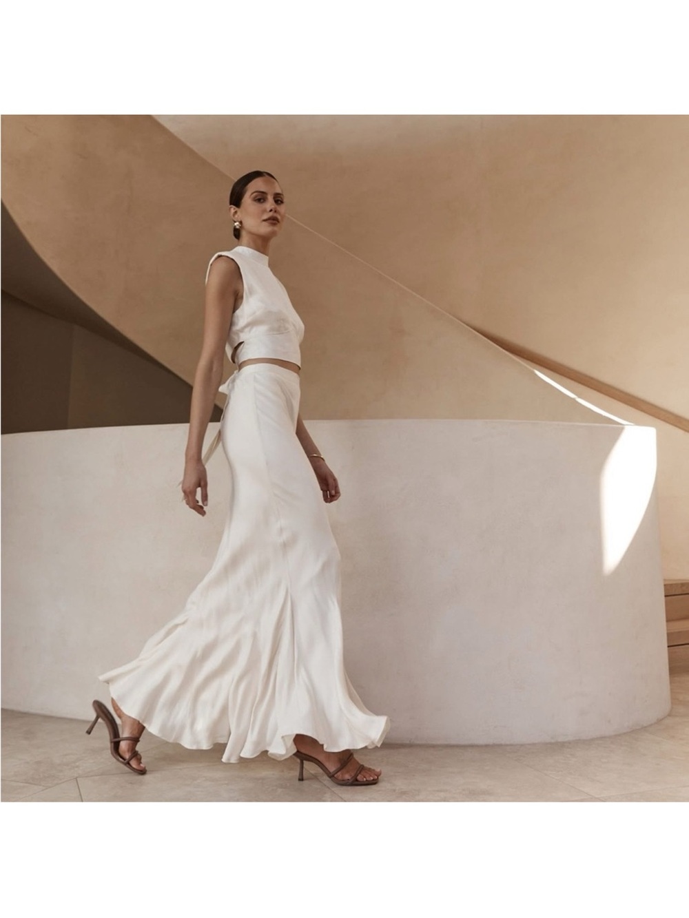 Dissh Campbell Oyster Fluted Skirt